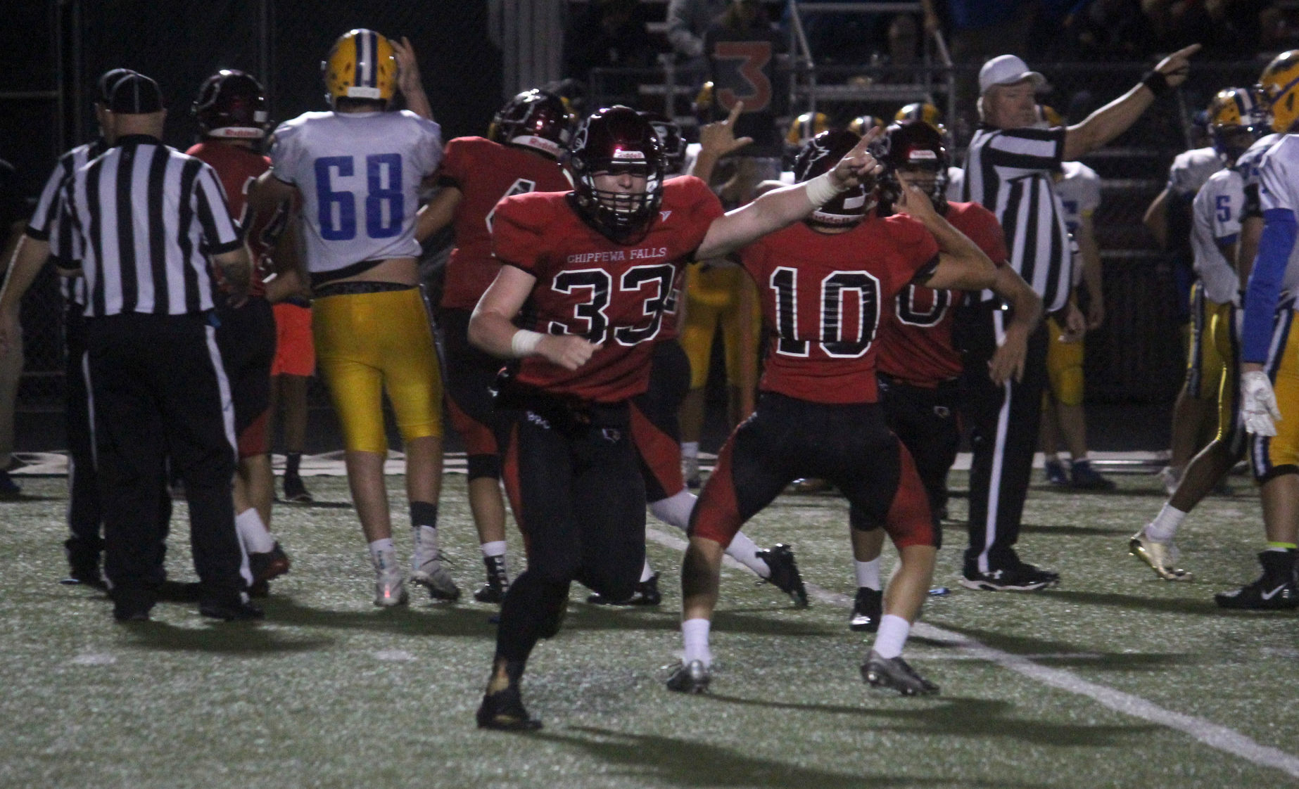 Rice Lake at Chi-Hi football 9-7-18